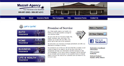 Desktop Screenshot of mazzaliagency.com